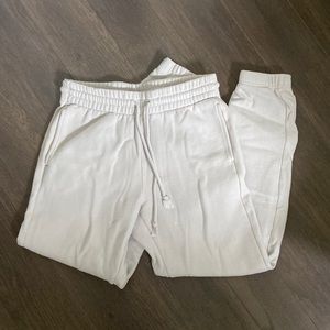 Aritzia TNA cozy fleece sweatpants